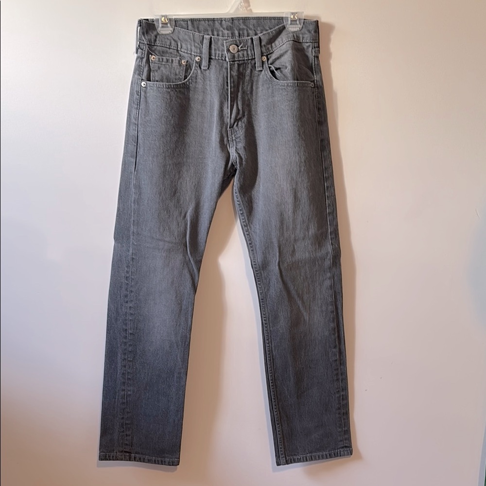 Levi's Gray Straight Leg Jeans